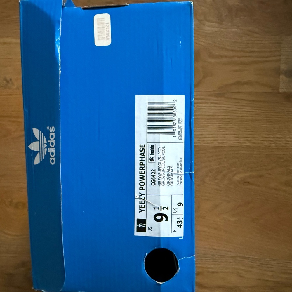 Adidas Yeezy Powerphase Calabasas Grey/Blue - Picture 7 of 7